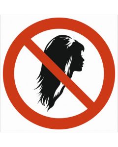 Zakaz noszenia rozpuszczonych włosów  