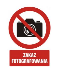 Zakaz fotografowania 
